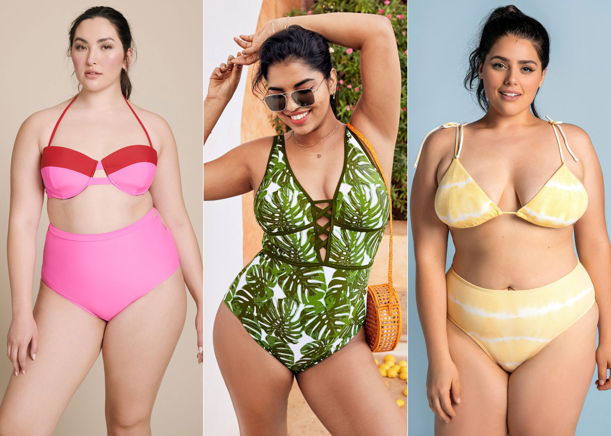 With some more outlet available with this specific plus size bathing suits