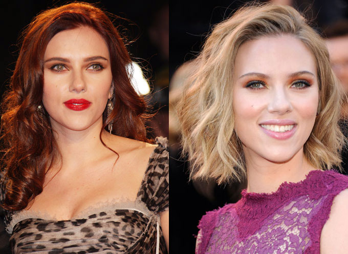 Scarlett Johansson Natural Hair Color
